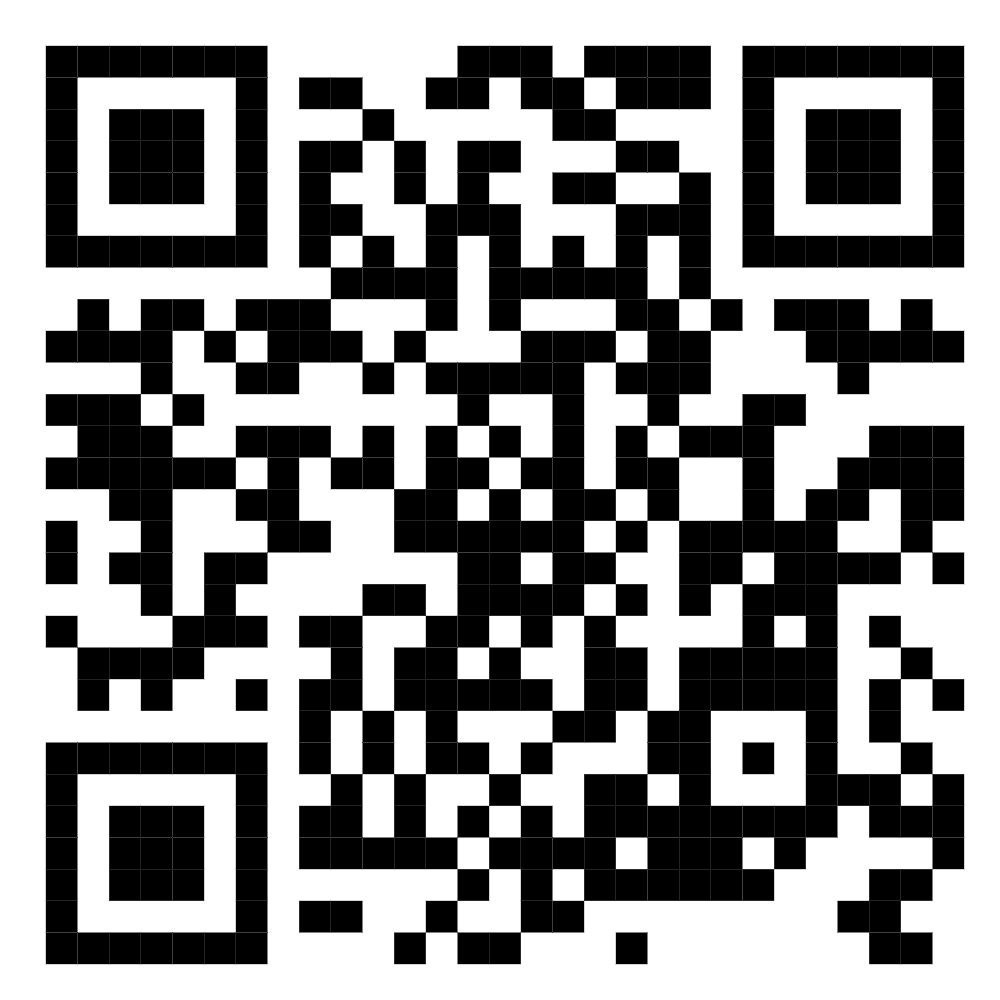 QR code — scan for the iOS install guide